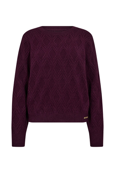 Pieszak Jasmin Knitwear, Grape Nectar