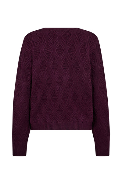 Pieszak Jasmin Knitwear, Grape Nectar