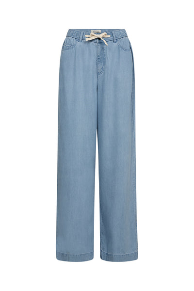 Pieszak Drea Sporty Trousers, Denim Blue Waves