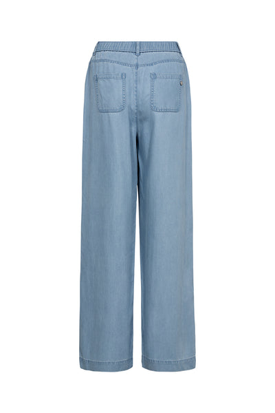 Pieszak Drea Sporty Trousers, Denim Blue Waves