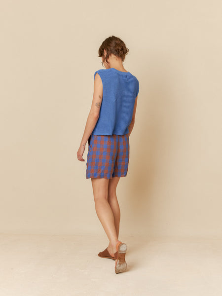 INDI AND COLD Shorts, Azul