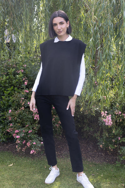 NO2MORO Eros Sleeveless Knit, Black