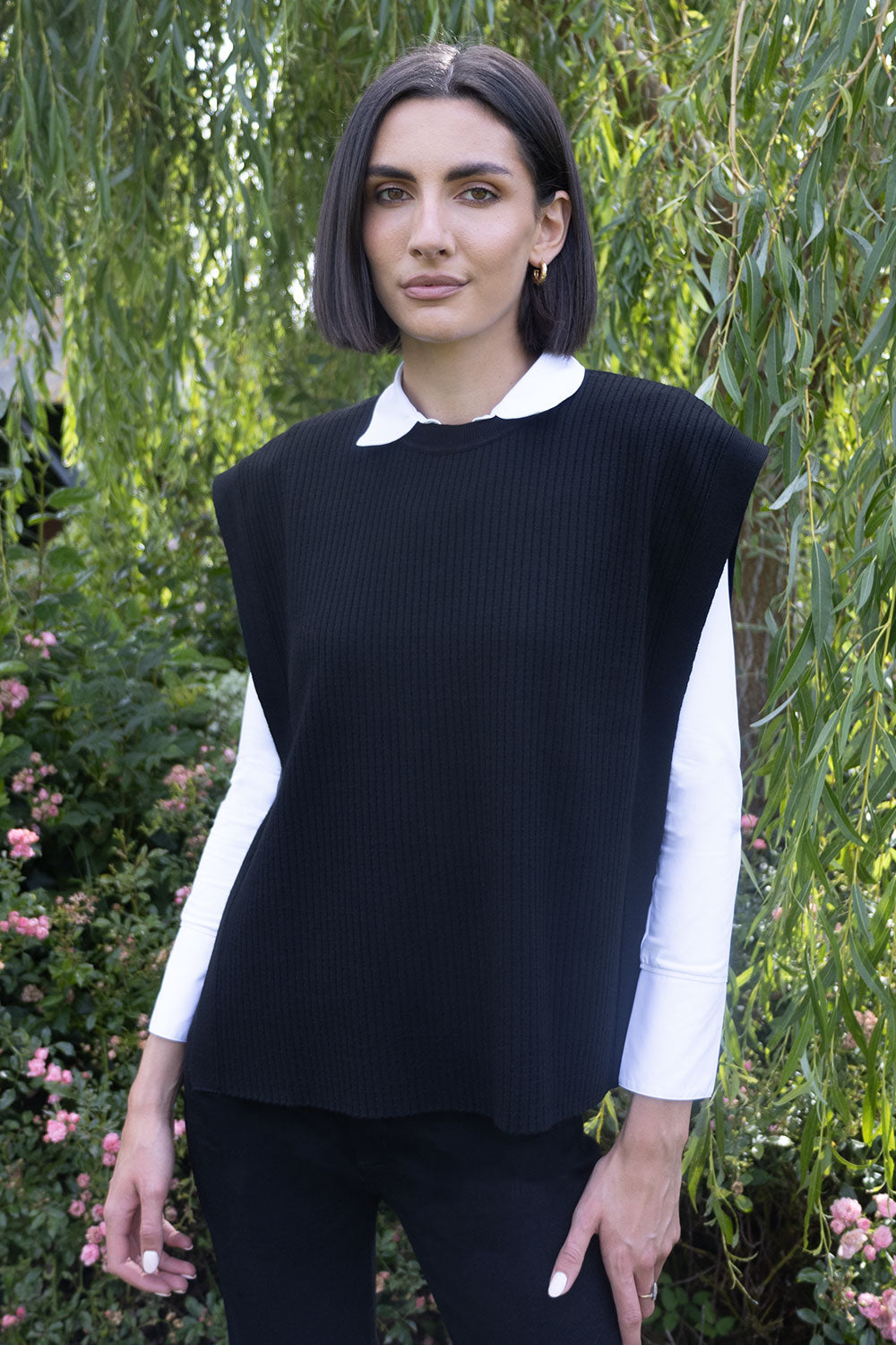 NO2MORO Eros Sleeveless Knit, Black
