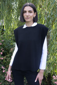 NO2MORO Eros Sleeveless Knit, Black