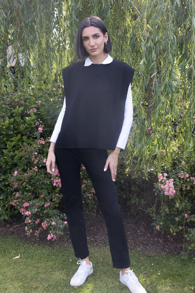 NO2MORO Eros Sleeveless Knit, Black