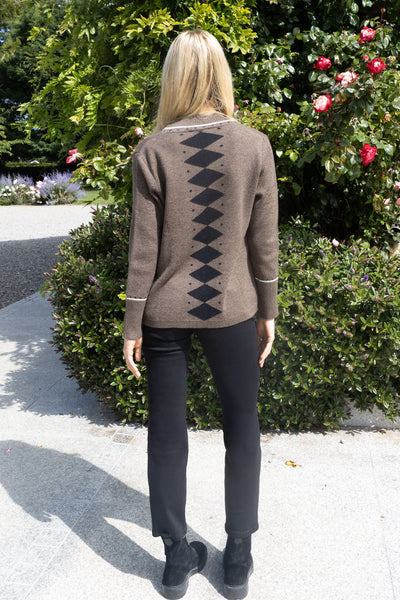 NO2MORO Poseidon Knit, Brown Melange