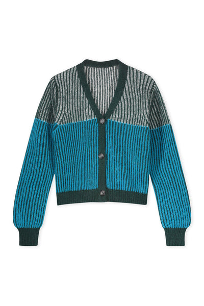 Kyra Perdita Cardigan, Turquoise