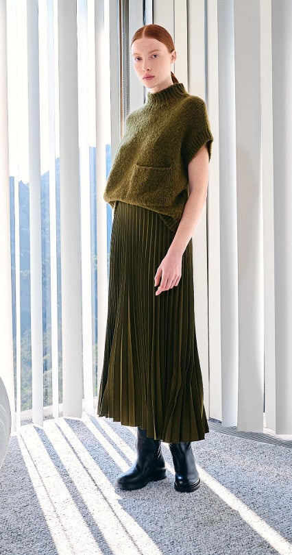 Humility Kouta Skirt, Khaki