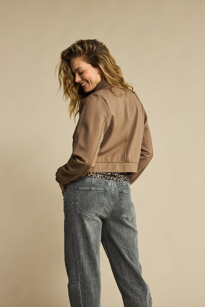Red Button Caitlin Side Patch Denim Jeans, Grey