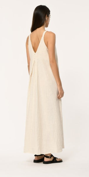 Humility Lacenza Linen Dress, Cream