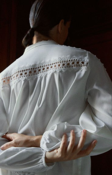 Gustav Lise Blouse, Off White