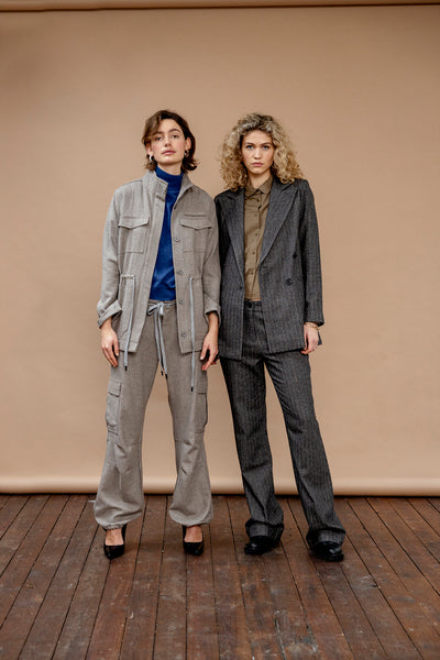 Project AJ117 Melanie Pinstripe Trouser