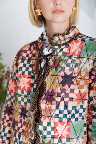 Bonté Mikka Reversible Quilted Jacket, Ink & Sand