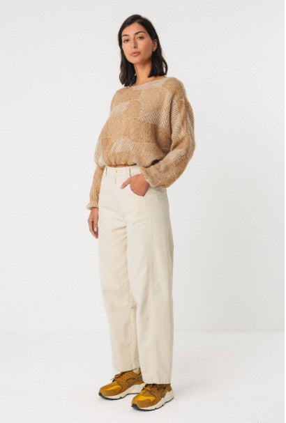 SKFK Narkue GOTS Trousers, Cream