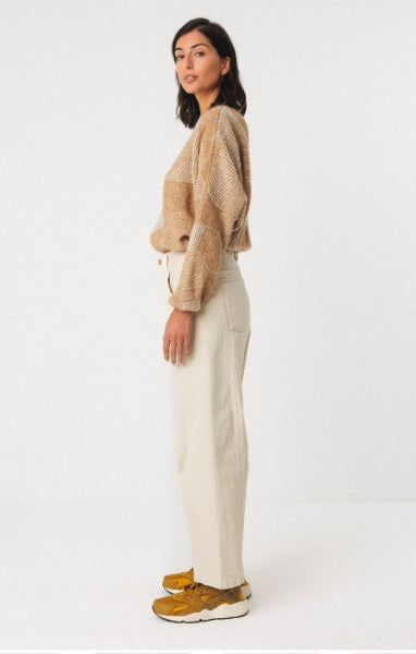 SKFK Narkue GOTS Trousers, Cream