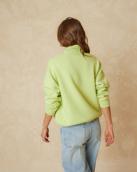 Indi And Cold V-neck Sweater, Sorbet