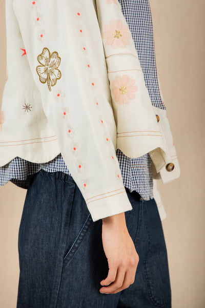 Bonte Rosie Jacket, Ecru Multi