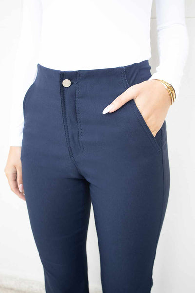 NO2MORO Rome Trouser, Navy