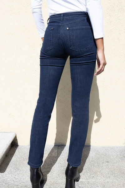 No2moro Sophie Jeans, Indigo Wash