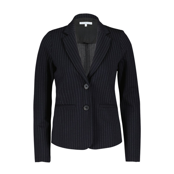 Red Button Babs Punta Pinstripe Blazer, Black