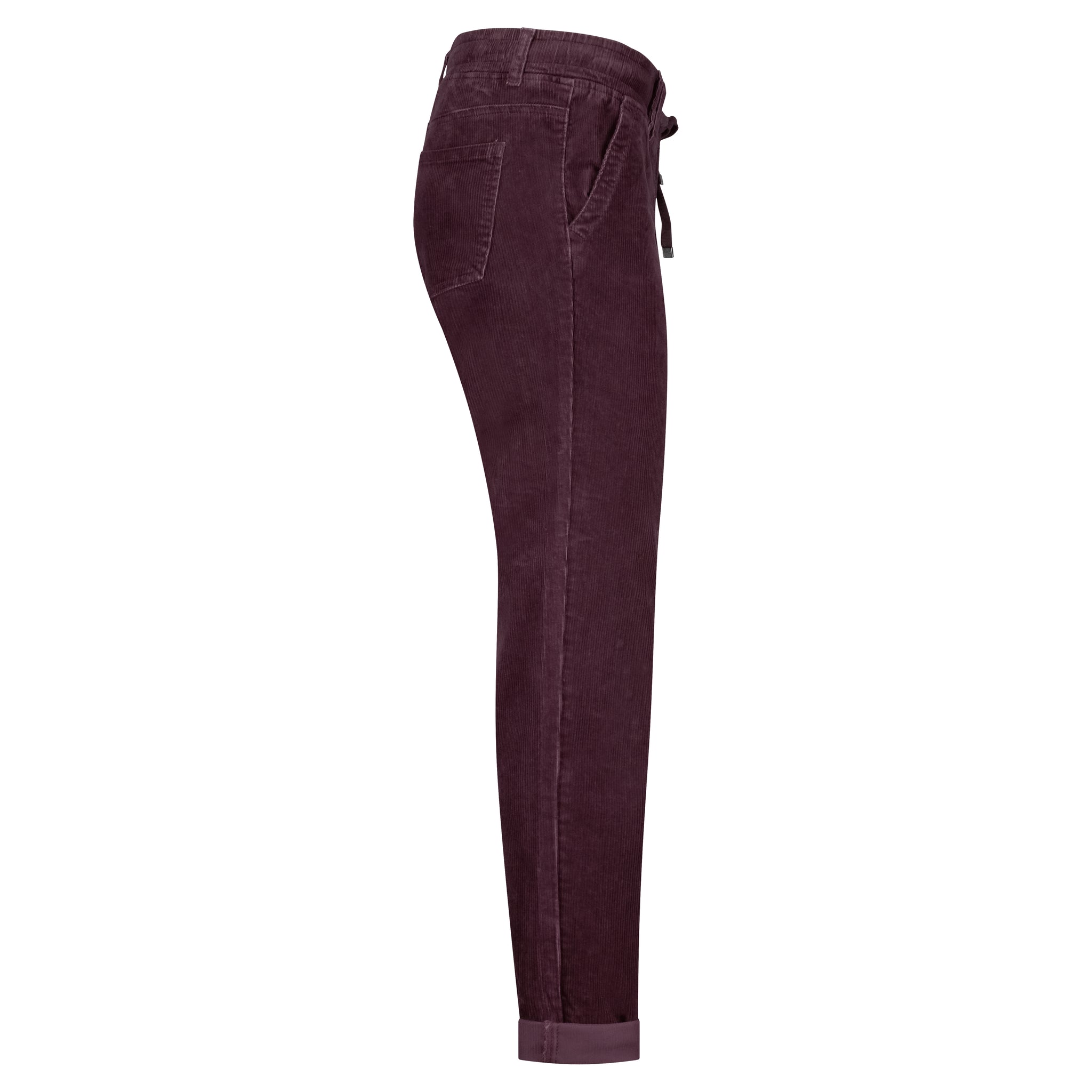 Red Button Tessy Corduroy, Aubergine