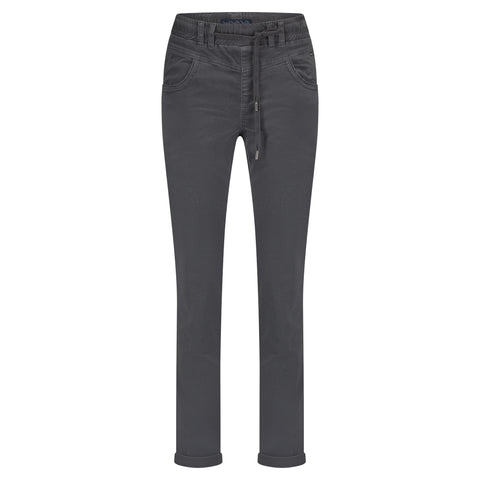 Red Button Tessy Velvet Jeans,  Lava