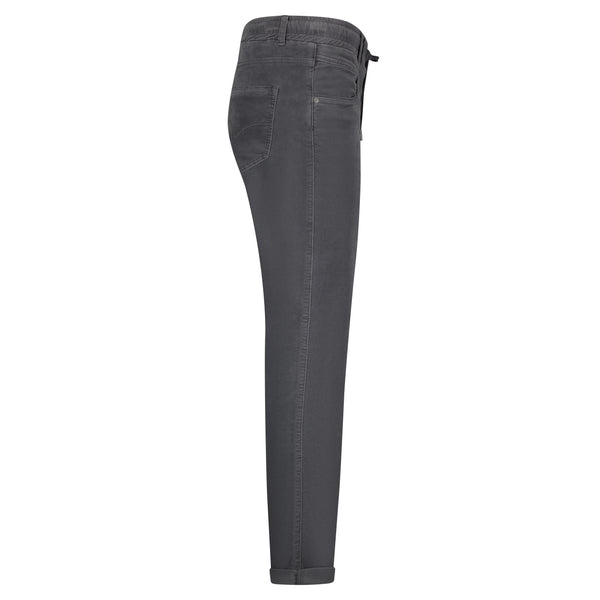 Red Button Tessy Velvet Jeans,  Lava