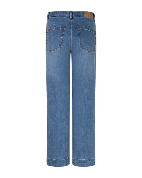 Red Button Conny Jeans, Midstone 28 Leg - Flax In Bloom