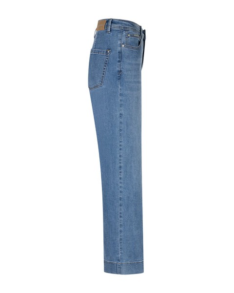 Red Button Conny Jeans, Midstone 28 Leg - Flax In Bloom