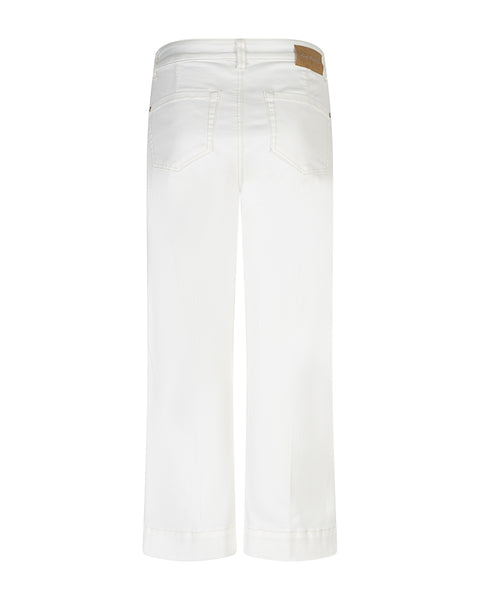 Red Button Conny Cropped Jeans, Off White
