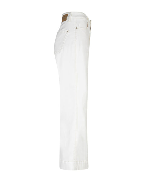 Red Button Conny Cropped Jeans, Off White