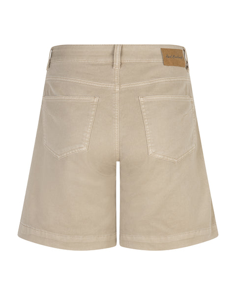 Red Button Kate Shorts, Pebble