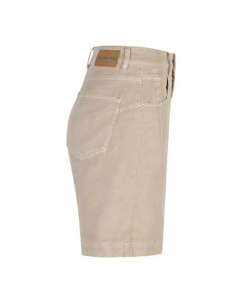 Red Button Kate Shorts, Pebble