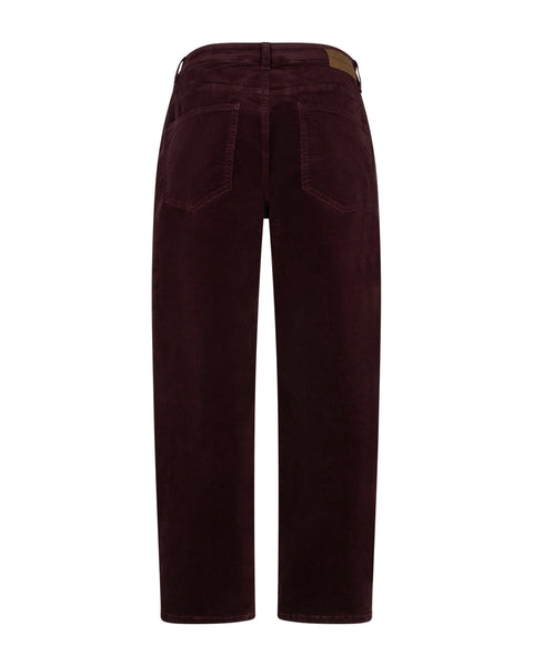 Red Button Caitlina Fine Corduroy Jeans, Burgundy