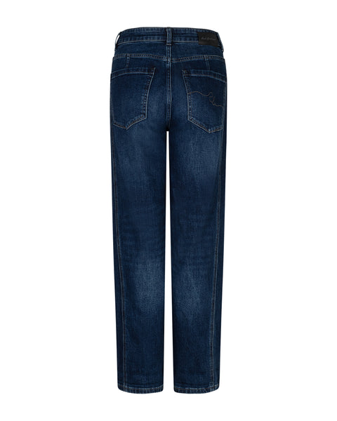 Red Button Caitlina Sidepatch Jeans, Dark Stone