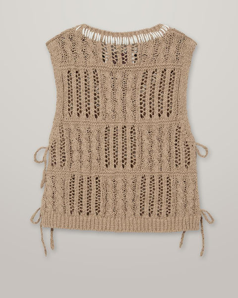 Heyanno Play Patch Vest, Travertine