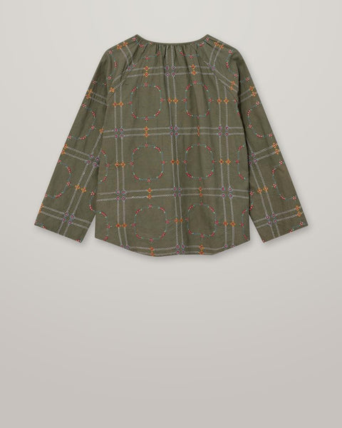 Heyanno Share Sensi Blouse, Four Leaf Clover