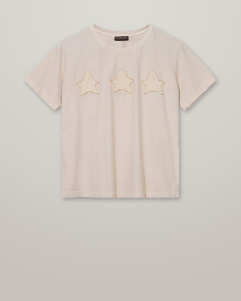 Heyanno Star T-Shirt, Ecru