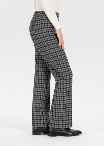 Stehmann Editta Trousers, Anthracite Check