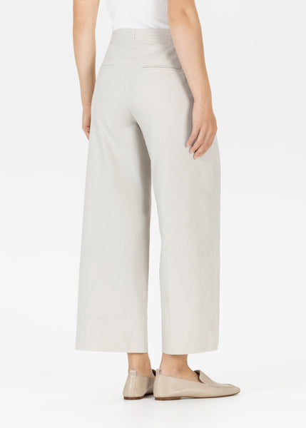 Stehmann Fabienne Trouser, Beige - Flax In Bloom