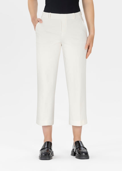 Stehmann Fenja Cropped Trousers,  Ivory