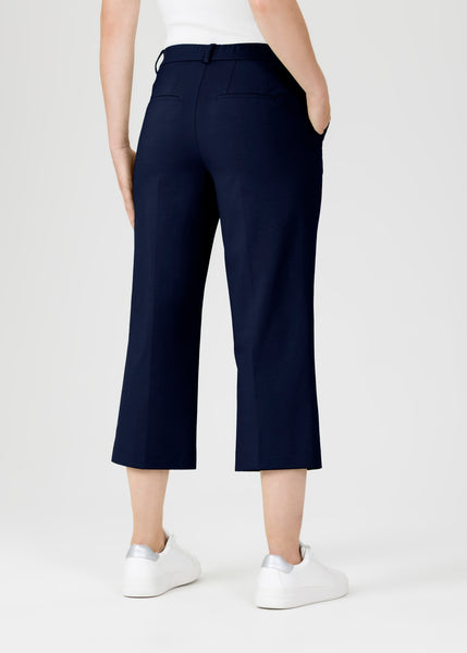 Stehmann Fenja Cropped Trousers,  Navy