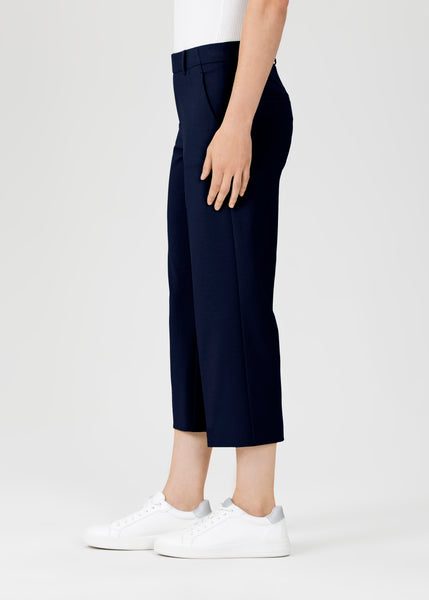 Stehmann Fenja Cropped Trousers,  Navy