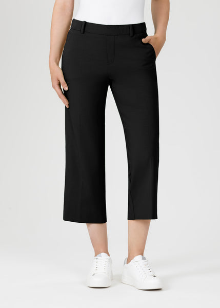 Stehmann Fenja Cropped Trousers,  Black