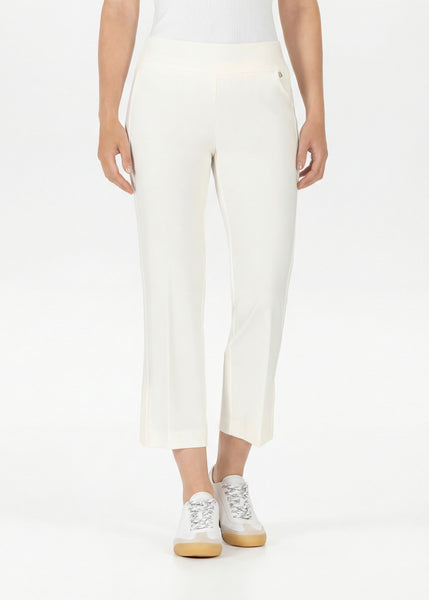Stehmann Ina Trouser, Cream - Flax In Bloom