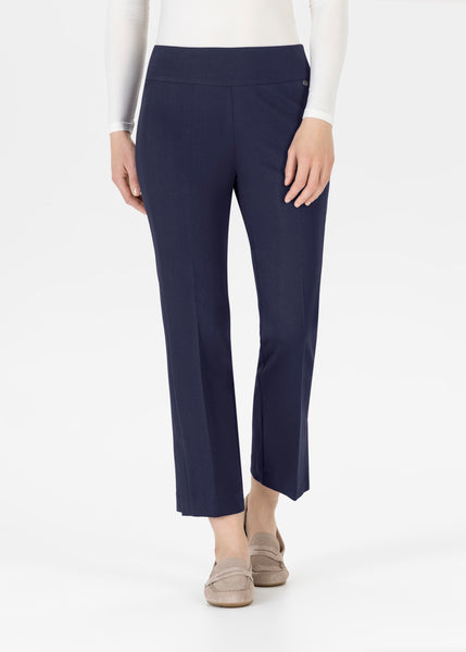 Stehmann Ina Trouser, Navy - Flax In Bloom