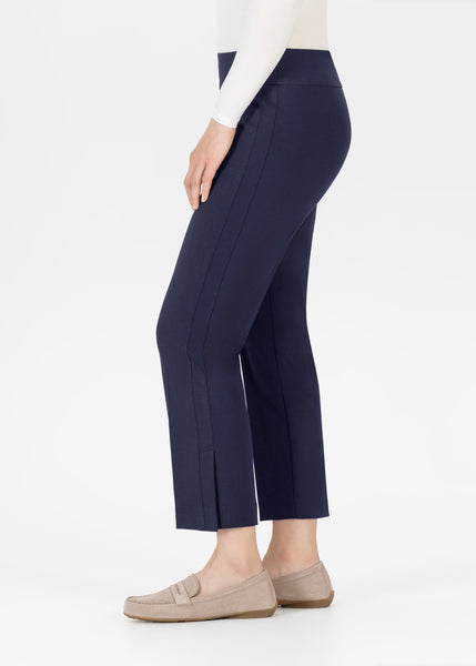 Stehmann Ina Trouser, Navy - Flax In Bloom