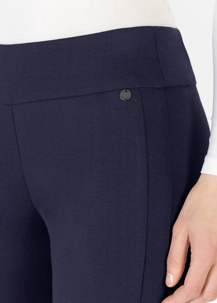 Stehmann Ina Trouser, Navy - Flax In Bloom