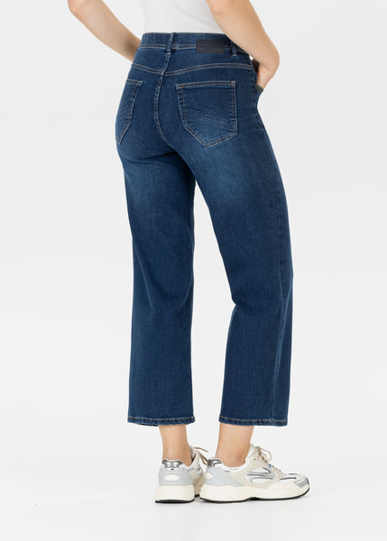 Stehmann Melli Cropped Jeans, Fjord Navy Denim