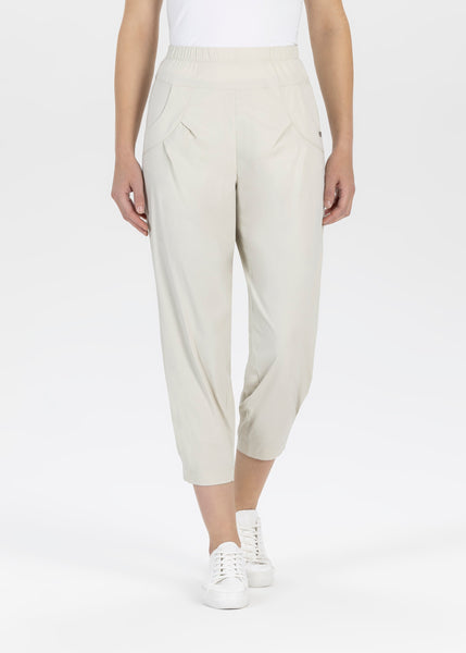 Stehmann Rachell 650 Cropped Trousers, Chalk